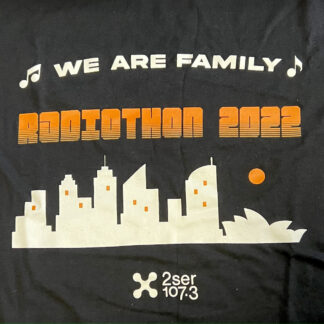 Radiothon 2022 "We are family" - Black