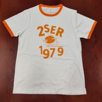 "Since 1979" - White/Orange Ringer T-Shirt